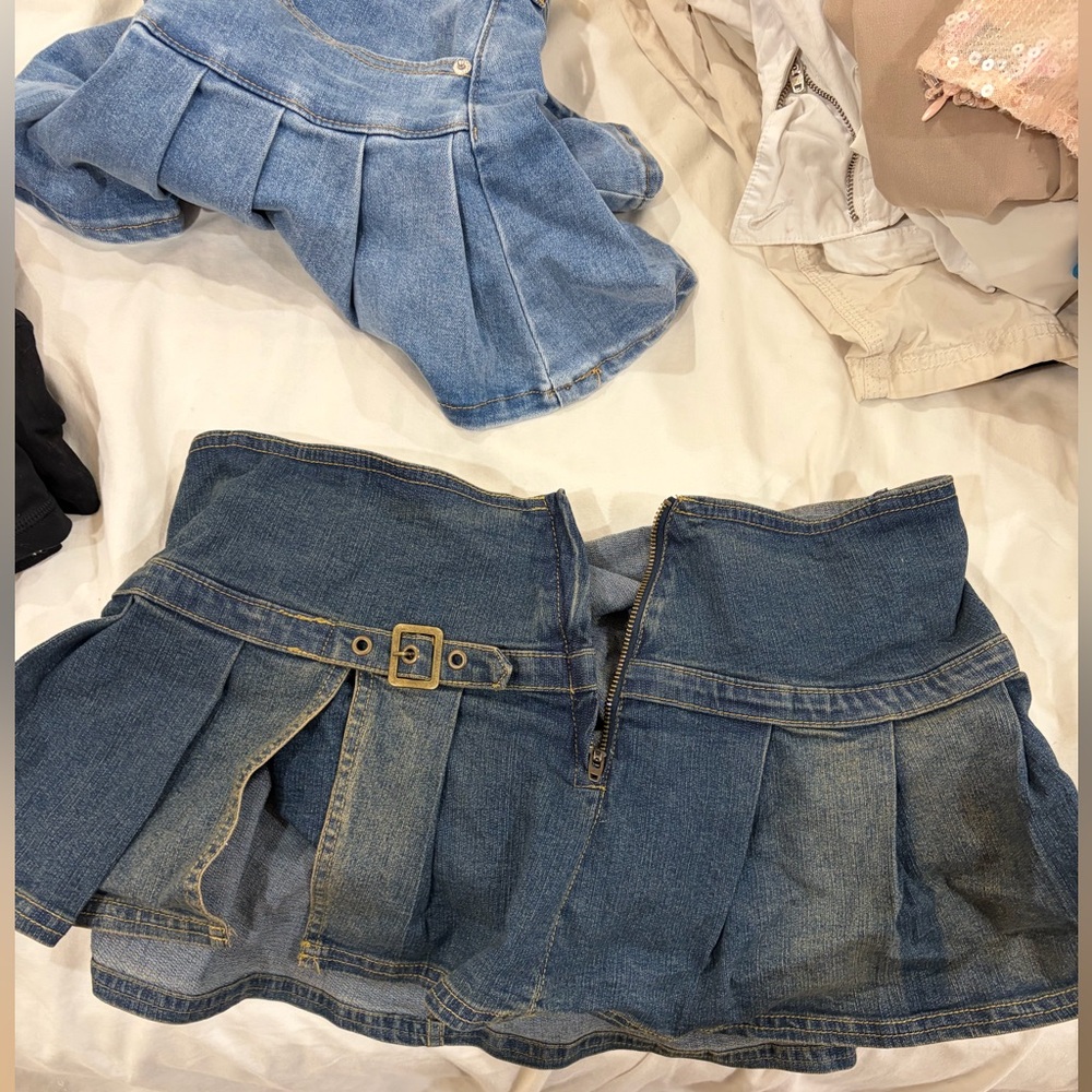 Urban Outfitters Jean Mini Skirt